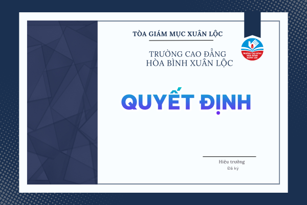 Quyết định ban hành chuẩn đầu ra các ngành nghề đào tạo trình độ Cao đẳng, Trung cấp